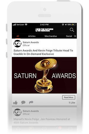 Saturn Awards Official Mobile App for iPhone & Android