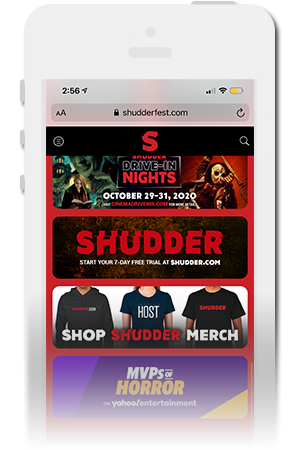 AMC | ShudderFest Official Mobile App for iPhone & Android